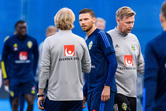 Marcus Berg of the Swedish national football team