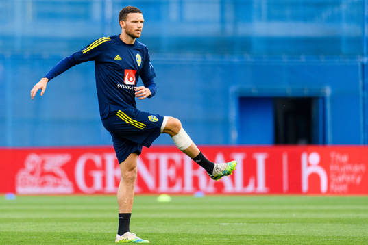 Marcus Berg of the Swedish national football team