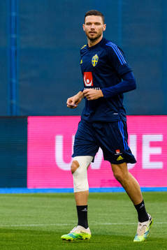 Marcus Berg of the Swedish national football team