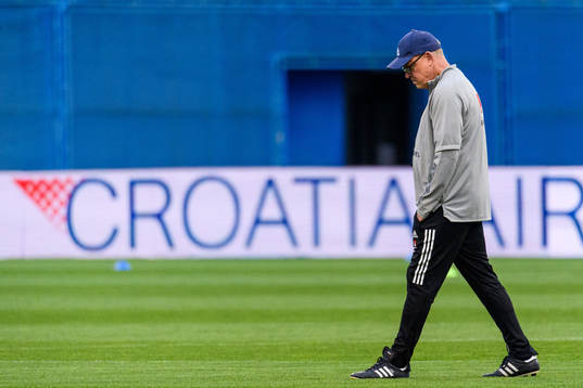 Head coach Janne Andersson of the Swedish national football