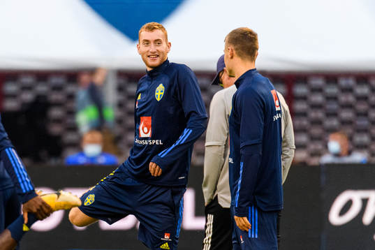 Dejan Kulusevski of the Swedish national football team