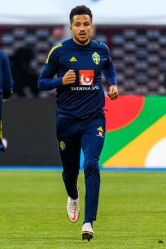 Martin Olsson of the Swedish national football team