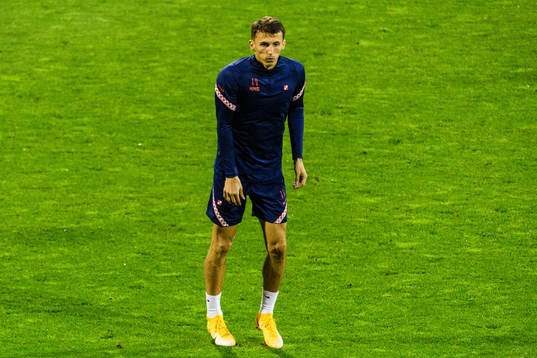 Mile Skoric of the Croatian national football team