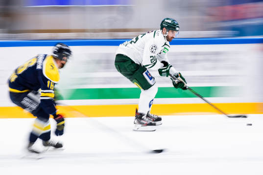 s Filip Sandberg och Färjestads Martin Johansson