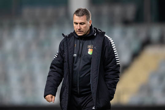 GAIS tränare Stefan Jacobsson deppar