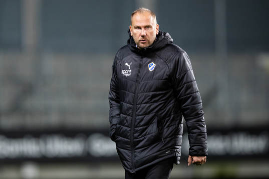 Halmstads tränare Magnus Haglund