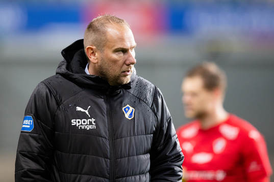 Halmstads tränare Magnus Haglund
