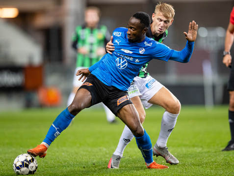Halmstads Sadat Karim och GAIS Joackim Åberg