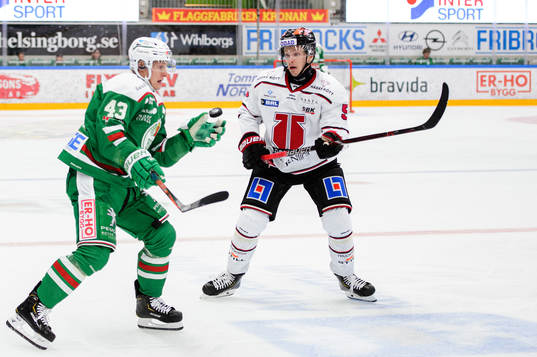 Rögles Olli Palola och Örebros Gustav Backström