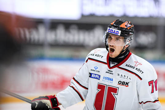 Örebros Borna Rendulic reagerar