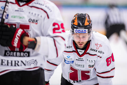 Örebros Mathias Bromé deppar