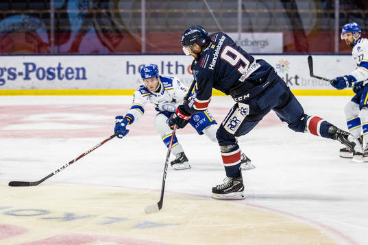 Linköpings Mikael Frycklund och Leksands Calle Själin