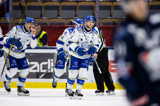 Leksands Fredrik Forsberg jublar