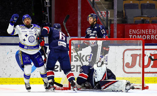 Mål 0-1 av Leksands Marek Hrivík
