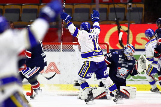 Leksands Martin Karlsson jublar