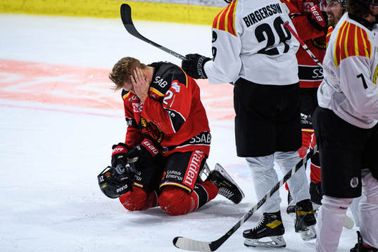 Luleås Juhani Tyrväinen har ont