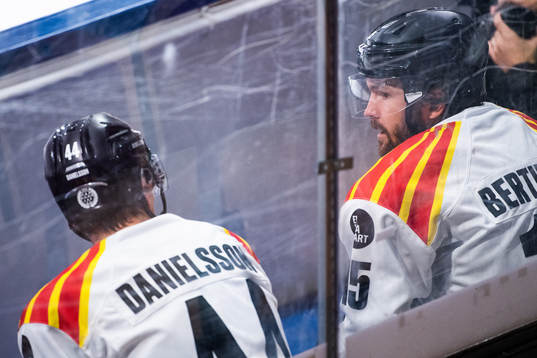 Brynäs Nicklas Danielsson och Simon Bertilsson i