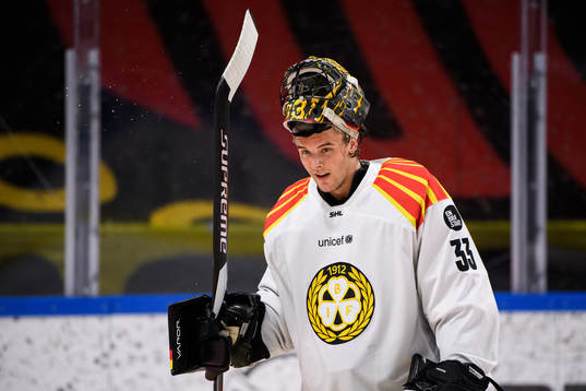 Brynäs målvakt Samuel Ersson