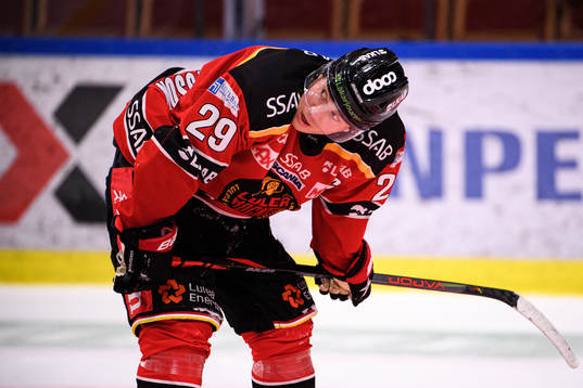 Luleås Erik Gustafsson deppar