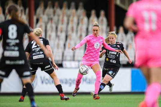 Rosengårds Sanne Troelsgaard och Kristianstads Therese