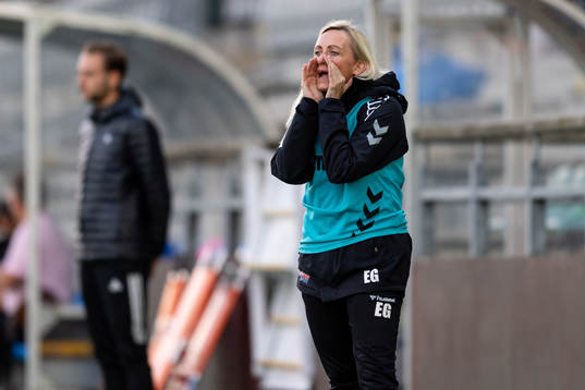 Kristianstads tränare Elisabet Gunnarsdóttir