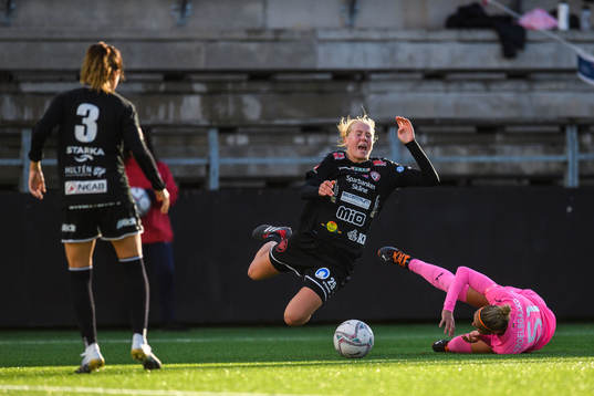 Rosengårds Sanne Troelsgaard och Kristianstads Eveliina