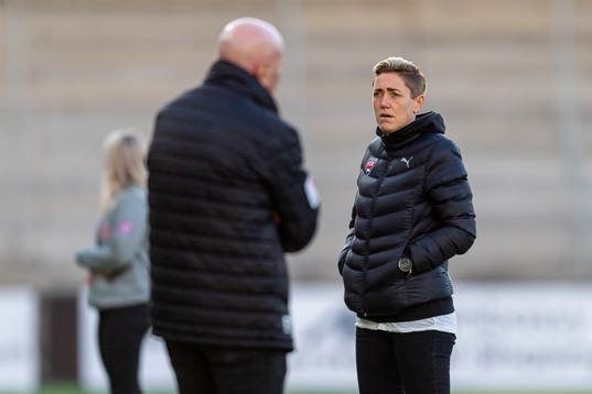 Rosengårds sportchef Therese Sjögran deppar