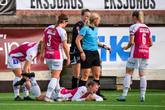 Uppsalas Cornelia Kapocs har ont