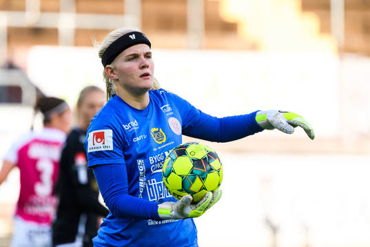 Uppsalas målvakt Emma Holmgren