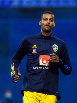 Alexander Isak of Sweden