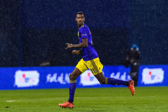 Alexander Isak of Sweden