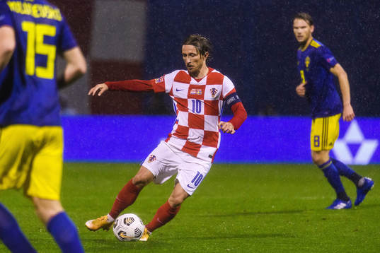Luka Modric of Croatia