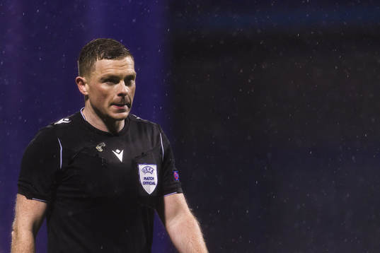 Referee John Beaton
