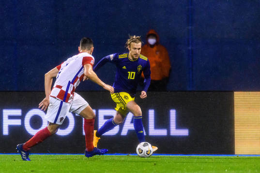Emil Forsberg of Sweden