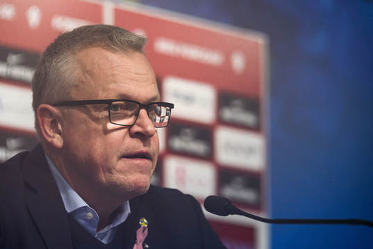 Head coach Janne Andersson of Sweden