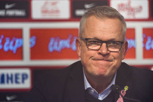 Head coach Janne Andersson of Sweden