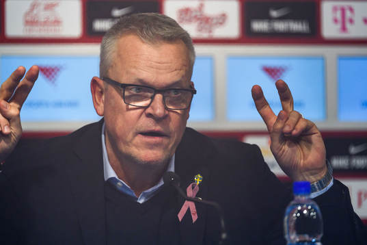 Head coach Janne Andersson of Sweden
