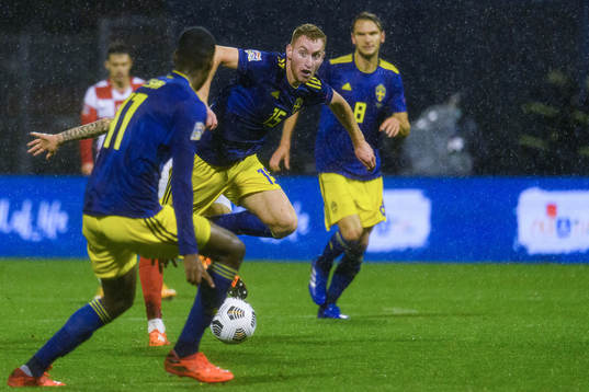 Dejan Kulusevski of Sweden