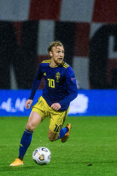 Emil Forsberg of Sweden