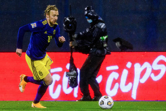 Emil Forsberg of Sweden