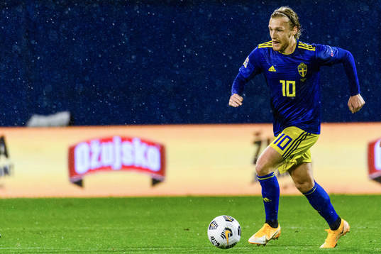 Emil Forsberg of Sweden