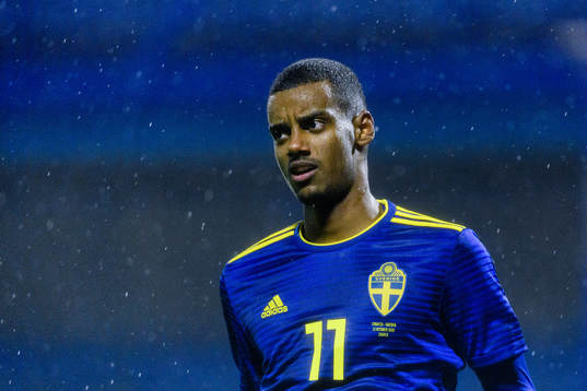 Alexander Isak of Sweden