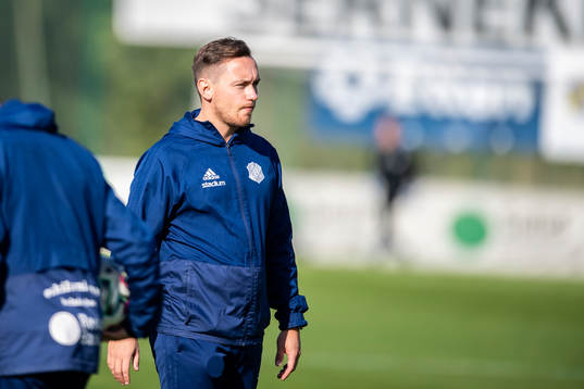 Eskilsminnes ass tränare Luke Owen