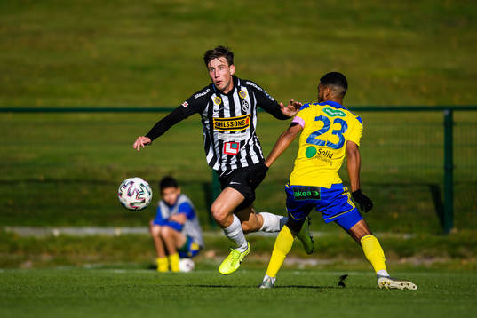 Landskronas Filip Olsson och Eskilsminnes Yonathan Getachew