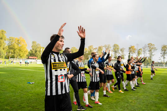 Landskronas Filip Olsson jublar