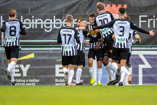 Landskronas Filip Olsson jublar
