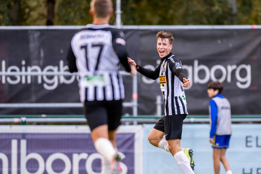 Landskronas Filip Olsson jublar