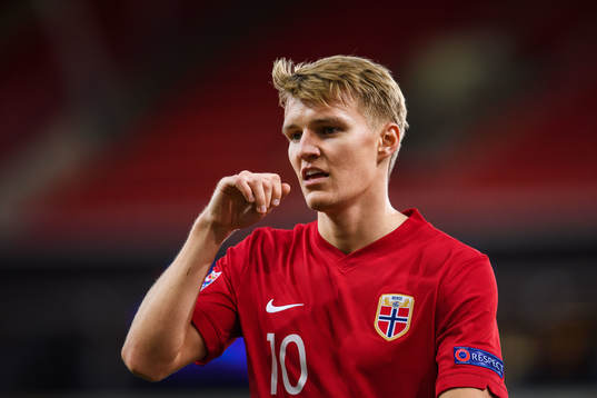 Martin Ødegaard of Norway