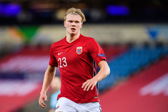 Erling Braut Haaland of Norway