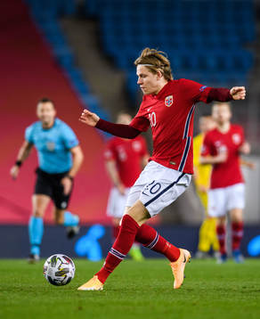 Jens Petter Hauge of Norway